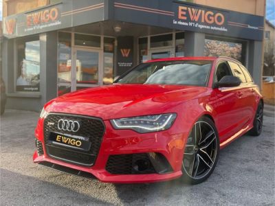 Audi RS6 AVANT 40 TFSI 560 CH QUATTRO BVA8 MISANO RED   - 1