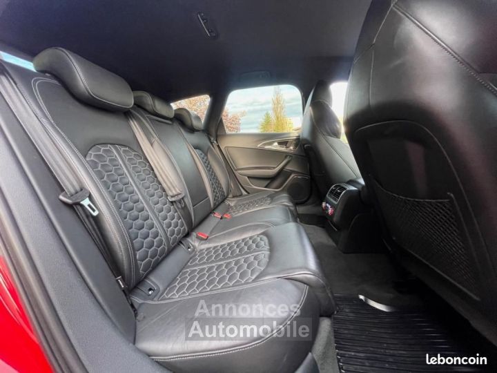 Audi RS6 AVANT 40 TFSI 560 CH QUATTRO BVA8 MISANO RED - 11
