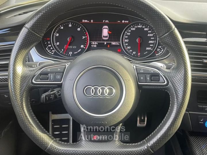 Audi RS6 AVANT 40 TFSI 560 CH QUATTRO BVA8 MISANO RED - 15