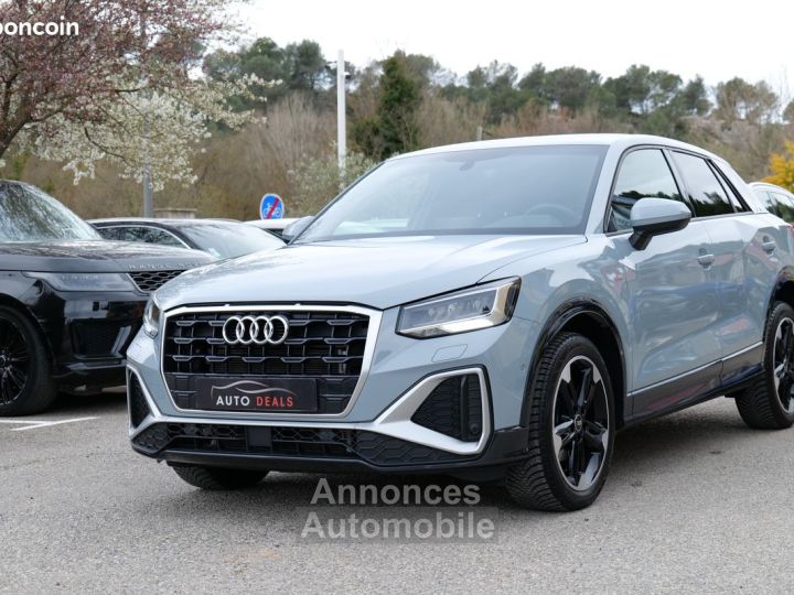 Audi Q2 35 150cv TFSI S-LINE S-TRONIC 7 1ER MAINS - 1