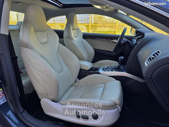Audi S5 42 V8 FSI 354ch QUATTRO TIPTRONIC BO-CUIR-IMMAT FRANCE - 12