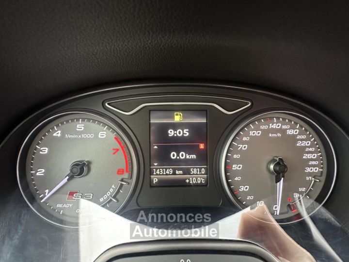 Audi A3 Sportback S3 Quattro 20 TFSI - 300 Bva + Clim - 21