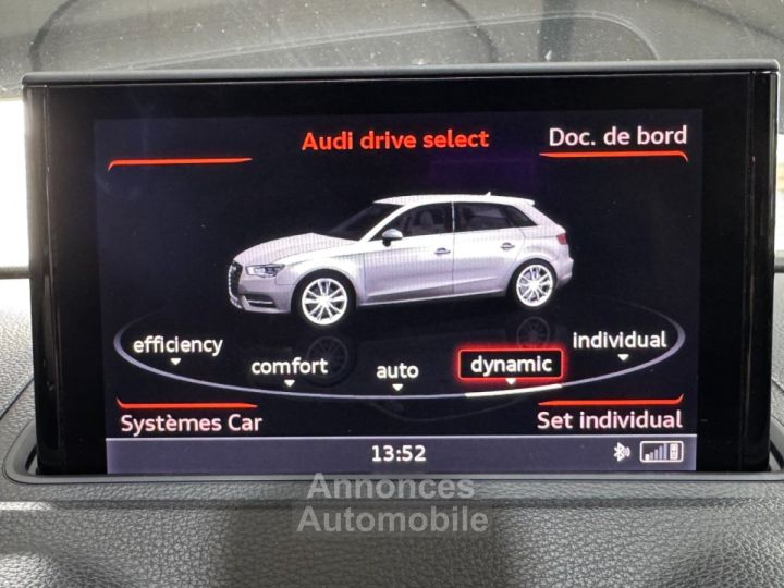Audi S3 SPORTBACK Quattro ABT 20 TFSI 300 ch S-Tronic 6 ~ Bang/olufsen ~ Toit ouvrant ~ Sièges chauffant ~ - 13