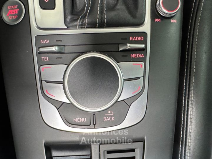 Audi S3 SPORTBACK Quattro ABT 20 TFSI 300 ch S-Tronic 6 ~ Bang/olufsen ~ Toit ouvrant ~ Sièges chauffant ~ - 16