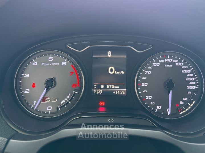 Audi S3 SPORTBACK Quattro ABT 20 TFSI 300 ch S-Tronic 6 ~ Bang/olufsen ~ Toit ouvrant ~ Sièges chauffant ~ - 23
