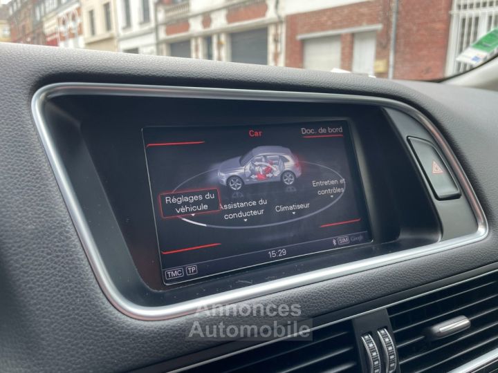 Audi Q5 20L TFSI Hybrid 245 Quattro Avus Tiptronic A / SONO BANG OLUFSEN / CAMERA DE RECUL / ATTELAGE - 36