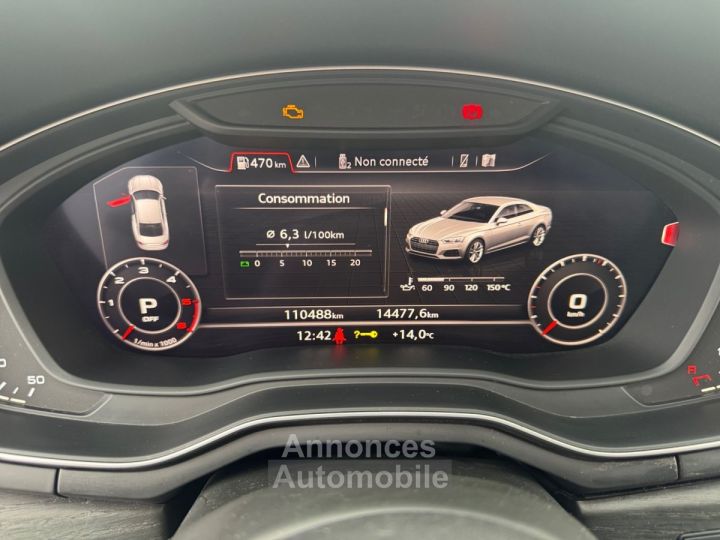 Audi A5 V6 30 TDI 218 S tronic 7 Quattro Avus - 14
