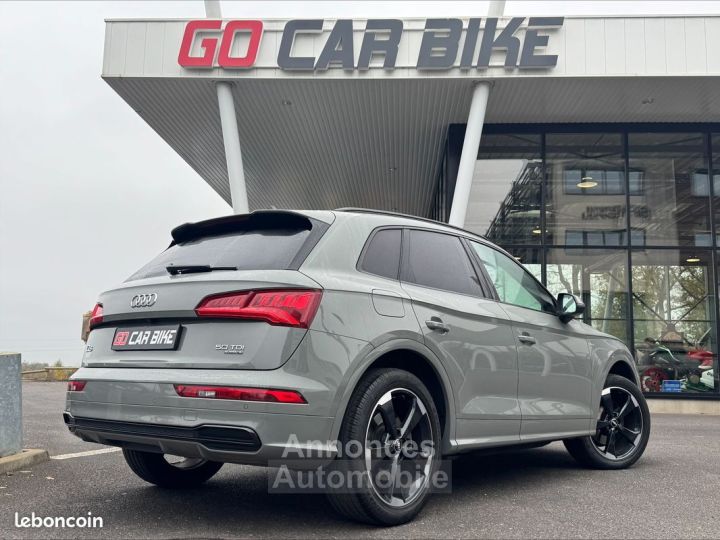 Audi Q5 286 ch S-Line Quattro Suivi complet chez Toit Ouvrant Suspensions Pilotées Pack Black Affichage tête haute Keyless ACC Camera 20P Garantie 6 ans 619-m - 2