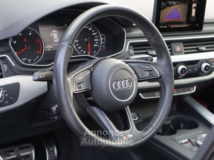 Audi A4 20 TDi 150cv ultra S-LINE BOITE-AUTO PANO GPS-CAM - 12