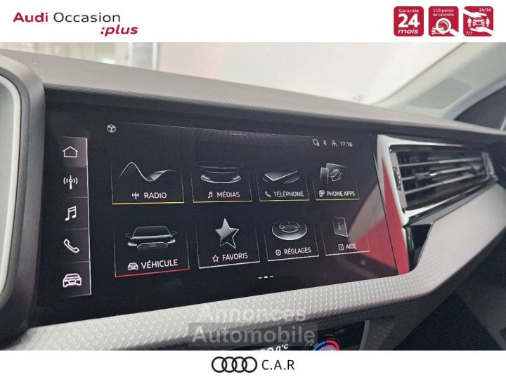 Audi A1 Sportback 25 TFSI 95 ch S tronic 7 Advanced - 14