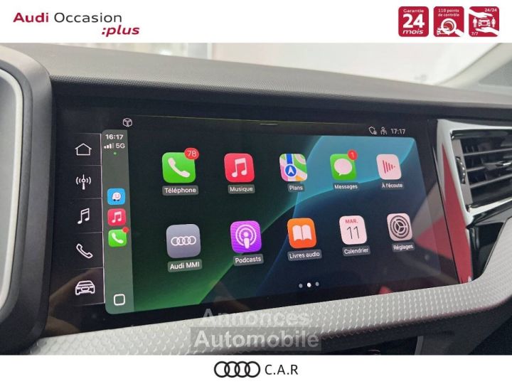 Audi A1 Sportback 25 TFSI 95 ch S tronic 7 Advanced - 17