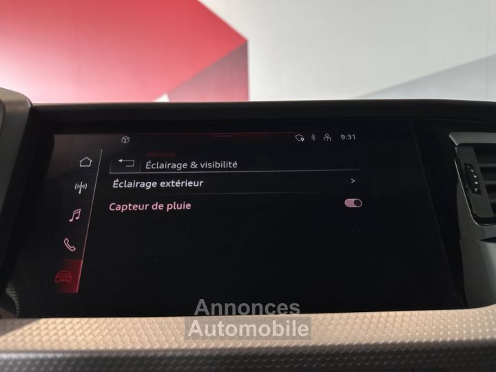 Audi A1 Sportback 30 TFSI 110 ch BVM6 S Line - 29