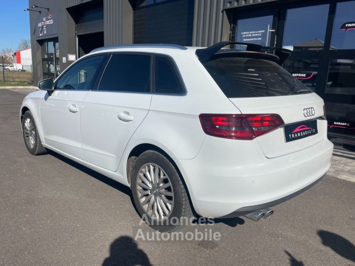 Audi A3 Sportback 20 tdi 184 ambiente quattro s tronic 6 avec climatisation automatique bluetooth - 6