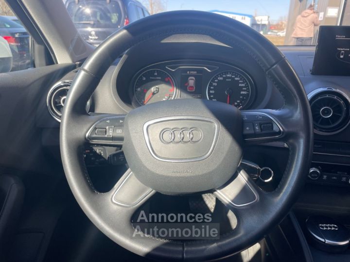 Audi A3 Sportback 20 tdi 184 ambiente quattro s tronic 6 avec climatisation automatique bluetooth - 11