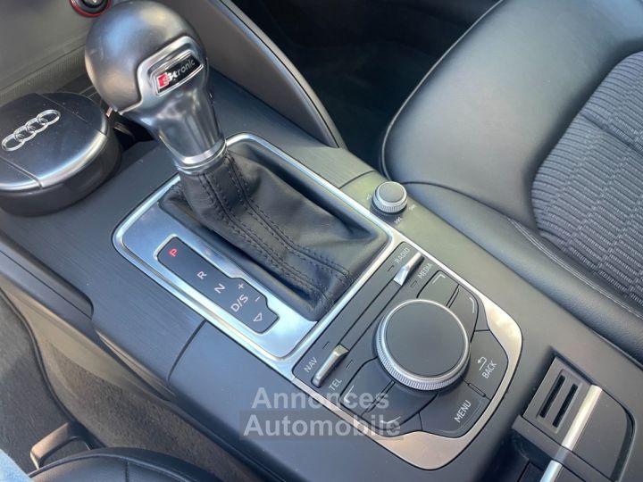 Audi A3 Sportback 20 tdi 184 ambiente quattro s tronic 6 avec climatisation automatique bluetooth - 12