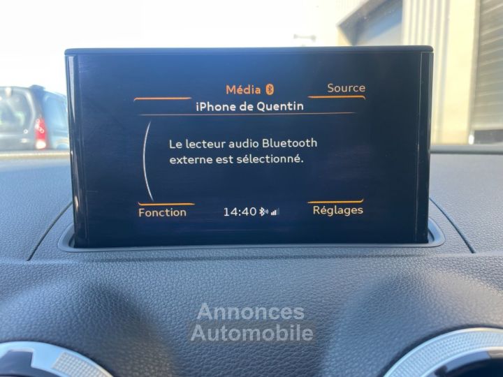 Audi A3 Sportback 20 tdi 184 ambiente quattro s tronic 6 avec climatisation automatique bluetooth - 14