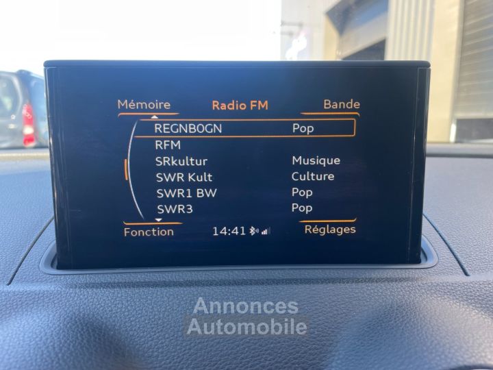 Audi A3 Sportback 20 tdi 184 ambiente quattro s tronic 6 avec climatisation automatique bluetooth - 15