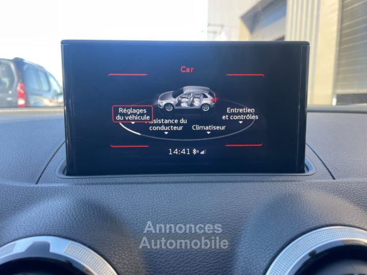 Audi A3 Sportback 20 tdi 184 ambiente quattro s tronic 6 avec climatisation automatique bluetooth - 16