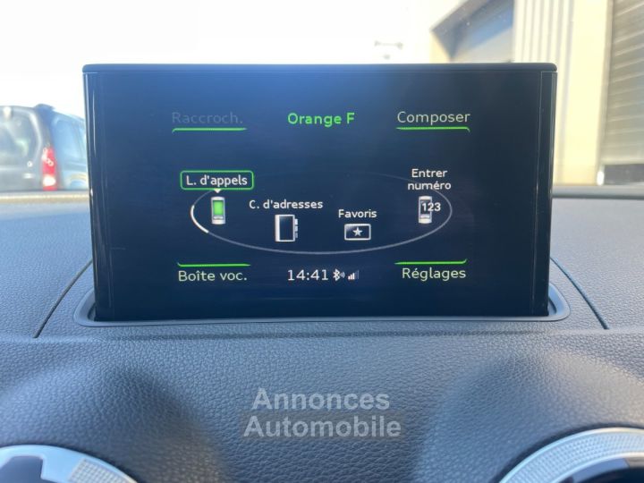 Audi A3 Sportback 20 tdi 184 ambiente quattro s tronic 6 avec climatisation automatique bluetooth - 17