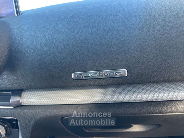 Audi A3 Sportback 20 tdi 184 ambiente quattro s tronic 6 avec climatisation automatique bluetooth - 32