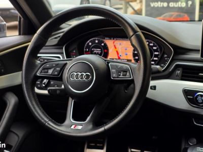 Audi A4 30 TDI 218 ch S-LINE QUATTRO S-TRONIC BVA ORIGINE FR GARANTIE 6 MOIS   - 15