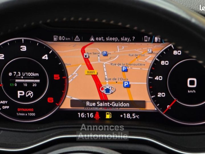 Audi A4 30 TDI 218 ch S-LINE QUATTRO S-TRONIC BVA ORIGINE FR GARANTIE 6 MOIS - 16