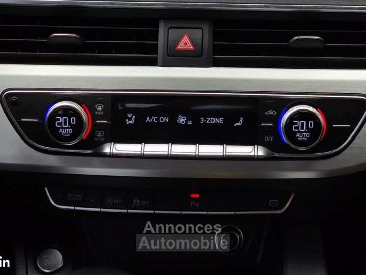 Audi A4 30 TDI 218 ch S-LINE QUATTRO S-TRONIC BVA ORIGINE FR GARANTIE 6 MOIS - 17