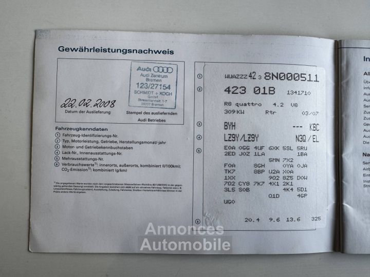 Audi R8 Coupé 4,2 420 cv R-Tronic Quattro - 30