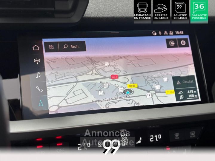 Audi A3 Sportback 14 40 TFSI e - 204 - BV S-Tronic 6 8Y PHASE 1 - 23