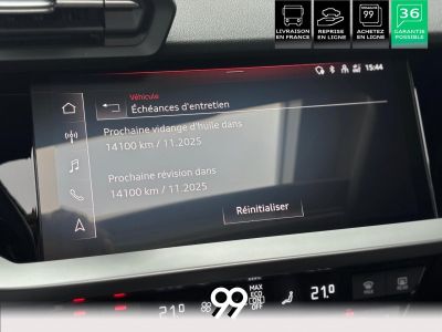 Audi A3 Sportback 14 40 TFSI e - 204 - BV S-Tronic 6 8Y PHASE 1   - 29