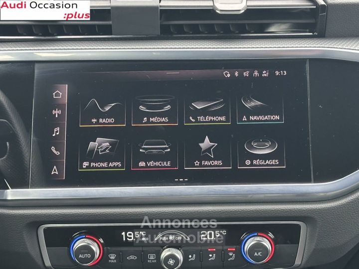 Audi Q3 Sportback 45 TFSIe  245 ch S tronic 6 S line - 12