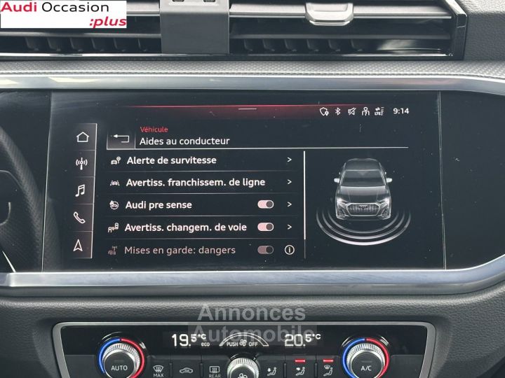 Audi Q3 Sportback 45 TFSIe  245 ch S tronic 6 S line - 18