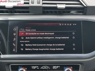 Audi Q3 Sportback 45 TFSIe  245 ch S tronic 6 S line   - 19