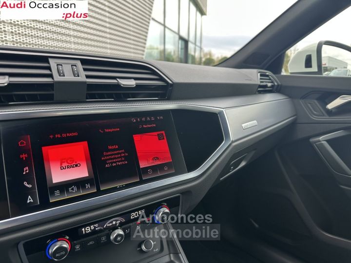 Audi Q3 Sportback 45 TFSIe  245 ch S tronic 6 S line - 36