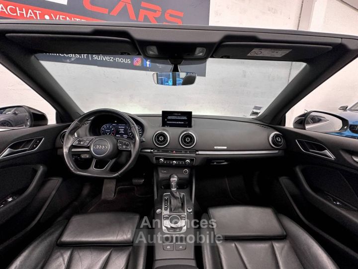 Audi A3 cabriolet 15 TFSI 150ch S line S tronic 7 virtual cockpit entretien complet 351€ / mois - 12