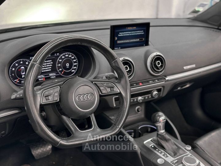 Audi A3 cabriolet 15 TFSI 150ch S line S tronic 7 virtual cockpit entretien complet 351€ / mois - 14