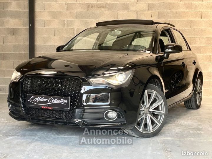 Audi A1 ambition 140CH S-tronic, TOIT OUVRANT, SIEGE CUIR, FAIBLE KILOMETRAGE,GARANTIE 12 MOIS - 1