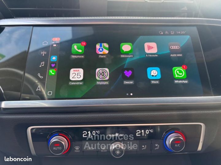 Audi Q3 Sportback 20 40 TDI 200 CH S-LINE QUATTRO S-TRONIC BVA - 19