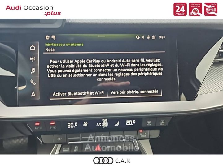 Audi A3 Sportback 40 TFSIe 204 S tronic 6 Design Luxe - 16