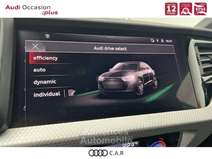 Audi A1 Sportback 30 TFSI 116 ch S tronic 7 S Line - 16