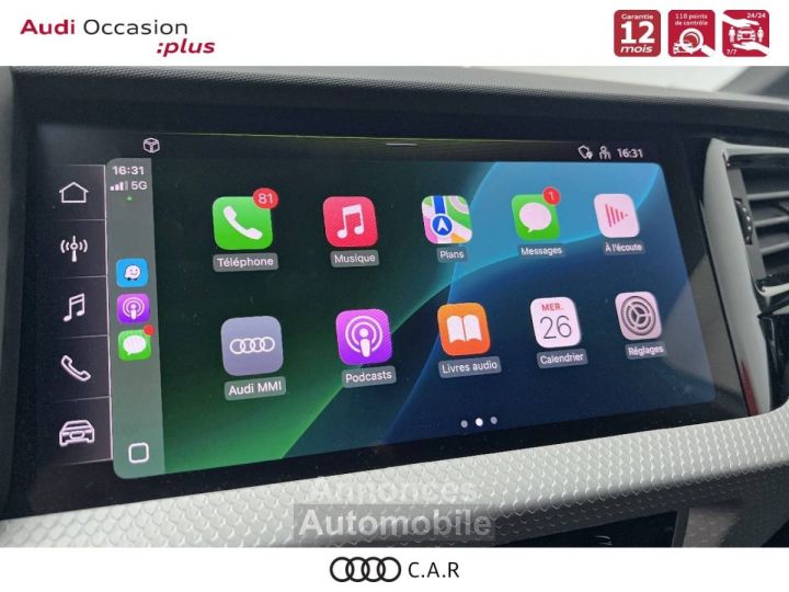 Audi A1 Sportback 30 TFSI 116 ch S tronic 7 S Line - 18