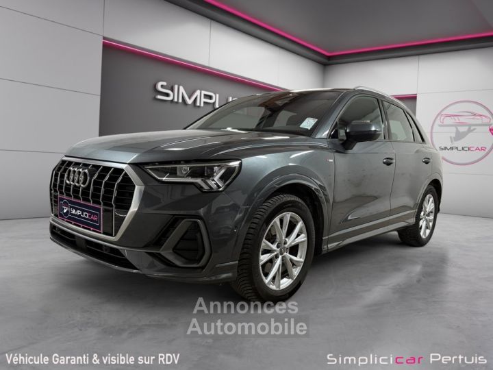 Audi Q3 35 TFSI 150 ch S tronic 7 S line // GPS / VIRTUAL COCKPIT / CUIR / Garantie 12 mois - 4