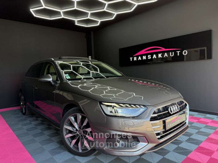 Audi A4 Avant 35 TDI 163 cv S tronic 7 Avus/SUIVI AUDI/TOIT OUVRANT PANORAMIQUE/KEYLESS GO - 1