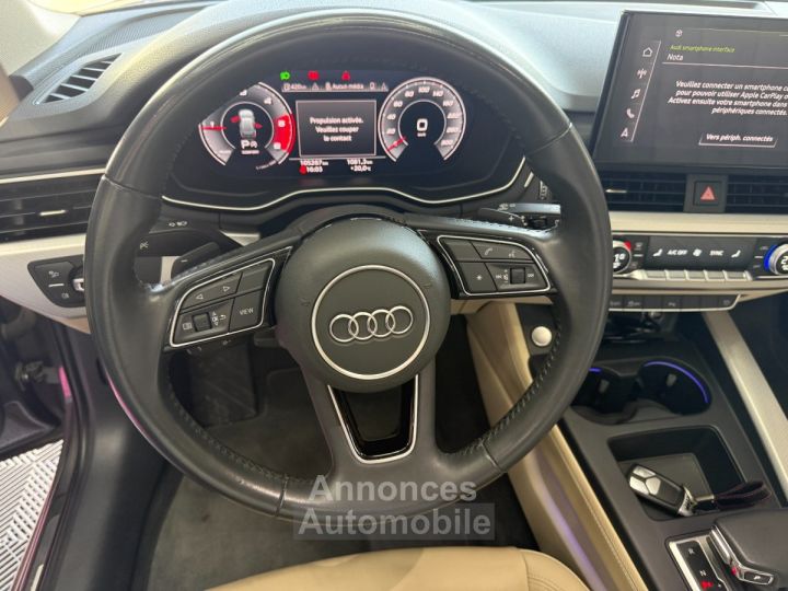 Audi A4 Avant 35 TDI 163 cv S tronic 7 Avus/SUIVI AUDI/TOIT OUVRANT PANORAMIQUE/KEYLESS GO - 16