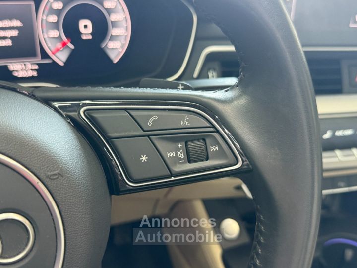 Audi A4 Avant 35 TDI 163 cv S tronic 7 Avus/SUIVI AUDI/TOIT OUVRANT PANORAMIQUE/KEYLESS GO - 18