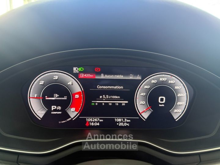 Audi A4 Avant 35 TDI 163 cv S tronic 7 Avus/SUIVI AUDI/TOIT OUVRANT PANORAMIQUE/KEYLESS GO - 21