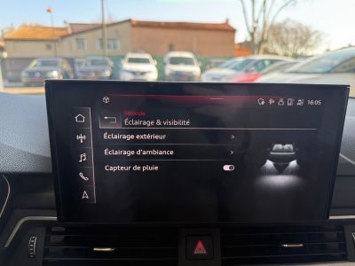 Audi A4 Avant 35 TDI 163 cv S tronic 7 Avus/SUIVI AUDI/TOIT OUVRANT PANORAMIQUE/KEYLESS GO   - 22