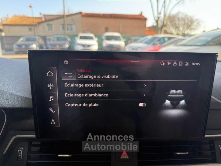 Audi A4 Avant 35 TDI 163 cv S tronic 7 Avus/SUIVI AUDI/TOIT OUVRANT PANORAMIQUE/KEYLESS GO - 22