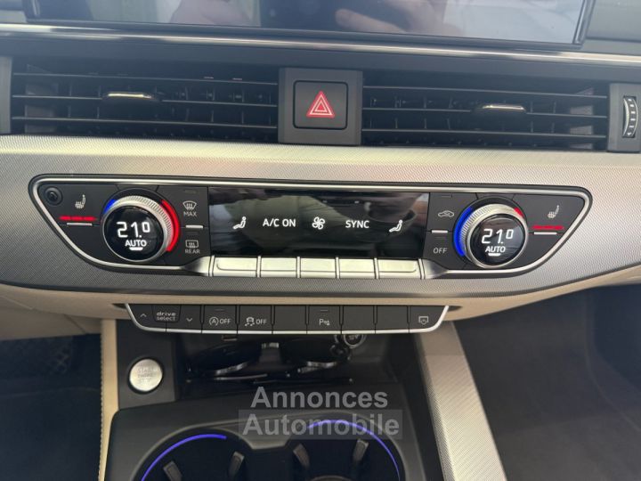 Audi A4 Avant 35 TDI 163 cv S tronic 7 Avus/SUIVI AUDI/TOIT OUVRANT PANORAMIQUE/KEYLESS GO - 28