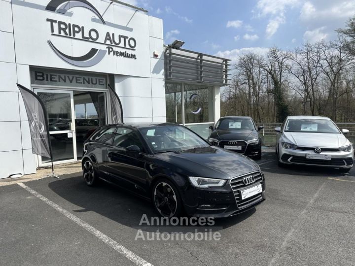 Audi A3 18 TFSI - 180 - BV S-Tronic 7 8V COUPE Ambition + Ordinateur de bord + Clim - 1